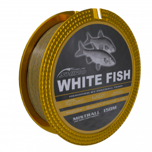 Monofīlā aukla MISTRALL White fish 150m