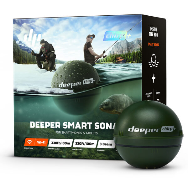 Eholote ''Deeper'' Smart sonar Chirp+"
